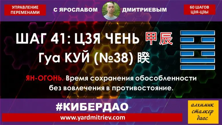 Дмитриев Я. Кибердао. Управление Переменами. Шаг 41 Цзя Чень
