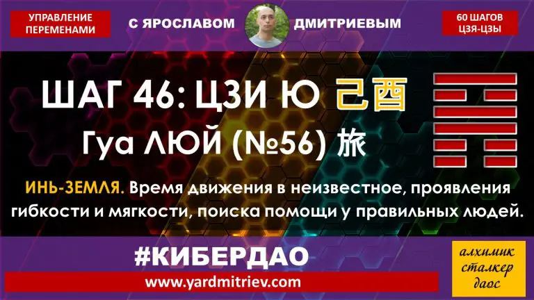 Дмитриев Я. Кибердао. Управление Переменами. Шаг 46 Цзи Ю