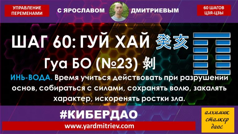 Дмитриев я. Кибердао. Управление переменами. Шаг 60 гуй хай